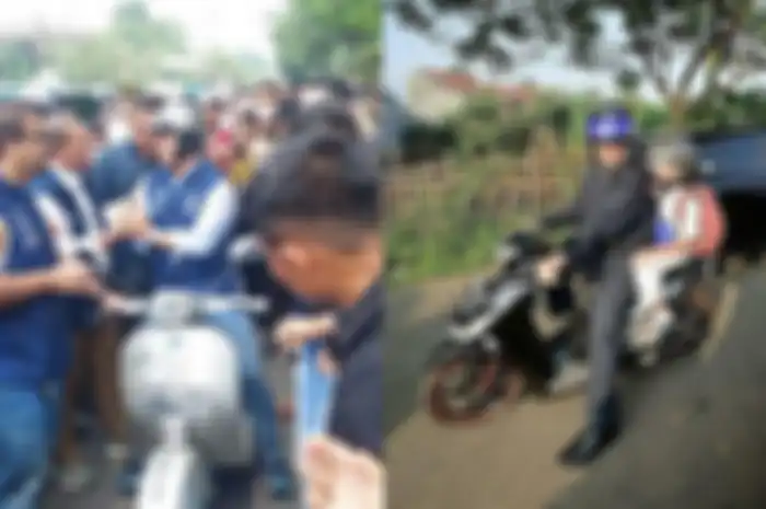 Tak hanya motor Yamaha Mio, Anies Baswedan punya Vespa klasik Rp 50 jutaan.