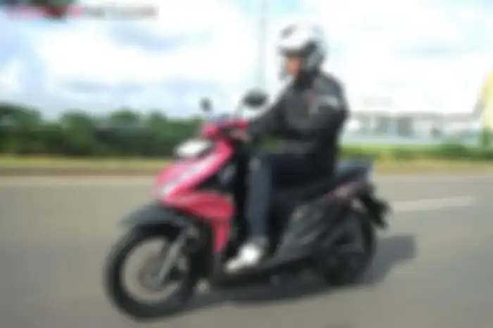 Honda BeAT generasi terbaru ada kawat di bagian knalpot motornya