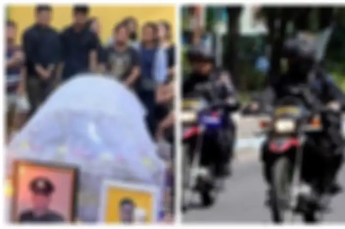 Polisi tembak polisi  Bripda Ignatius Dwi Frisco Sirage tewas ditembak seniornya di Densus 88, intip deretan motor trail yang dipakai Densus 88.