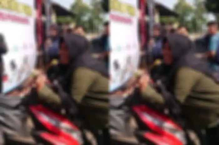 Momen bahagia Sulastri, Honda BeAT yang dipakai tukang ojek di Purwakarta kembali.