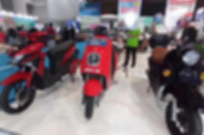 Ilustrasi motor listrik. Subsidi motor listrik Rp 7 juta bisa didapat modal NIK KTP.