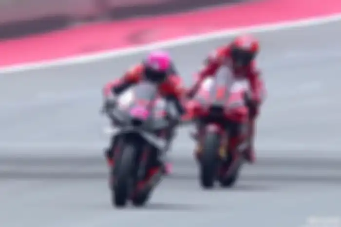 Aleix Espargaro juara balap MotoGP Inggris 2023 di Sirkuit Silverstone, Minggu (6/8/2023).