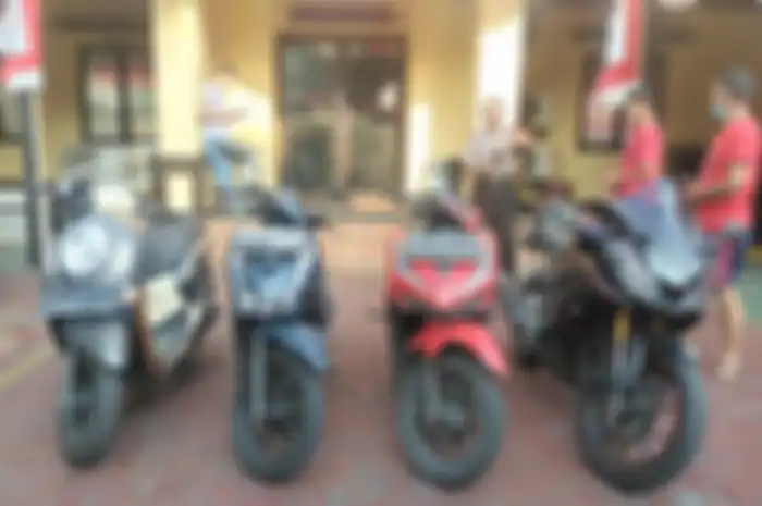 Motor favorit maling Honda Scoopy, BeAT dan Vario yang berhasil diamankan Polsek Tambora
