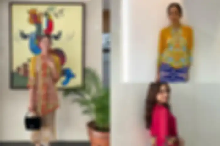Inspirasi kebaya seleb buat 17 Agustusan