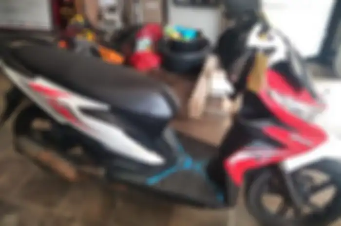 Honda BeAT motor murah dilelang Rp 3  jutaan, langsung sikat.