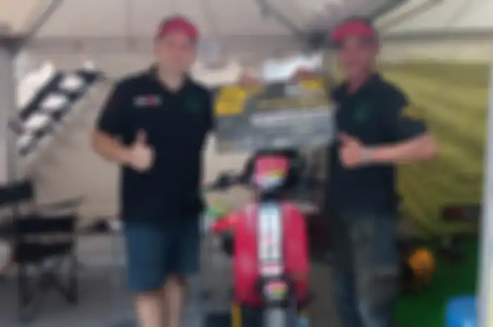 Rodolfo Racing Team raih juara dua di kelas FFA Smallframe 2T Pro di kejuaraan balap Vespa IJSC.