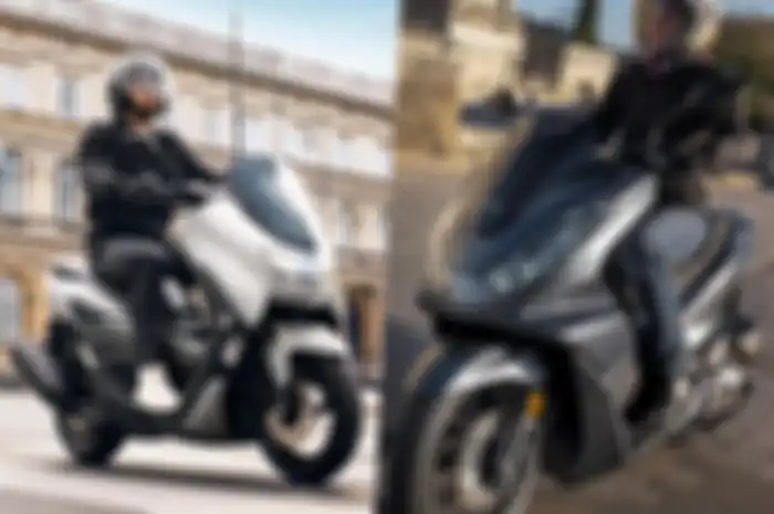 Ilustrasi Yamaha NMAX dan Honda PCX dua matic yang sulit dibobol maling