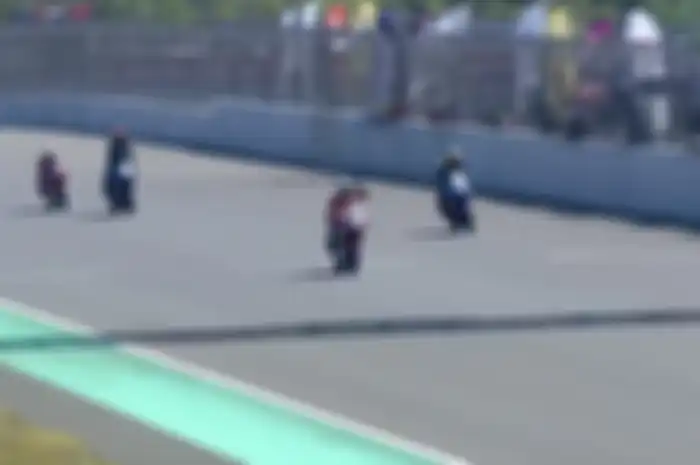 5 pembalap Indonesia finis terdepan dalam Race 1 AP250 ARRC Indonesia 2023.