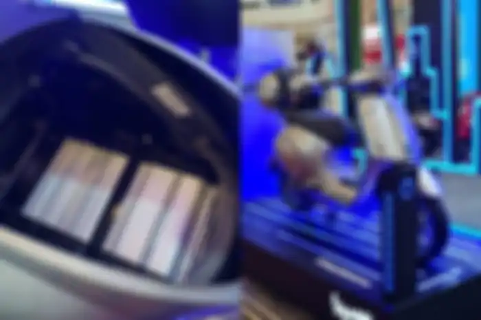 Baterai motor listrik Vespa Elettrica.