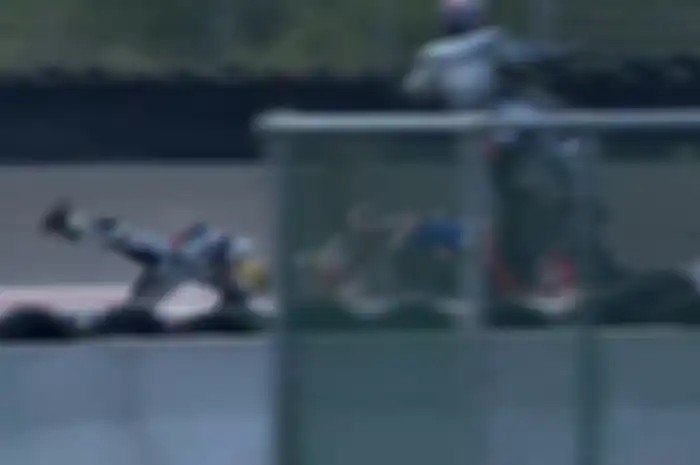 Kecelakaan parah di Race 2 ASB1000 ARRC Indonesia 2023.