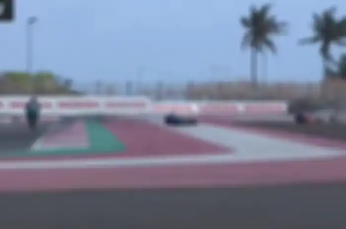 Crash parah di Sirkuit Mandalika pada Race 2 ASB1000 ARRC Indonesia 2023, Minggu (13/8/2023).
