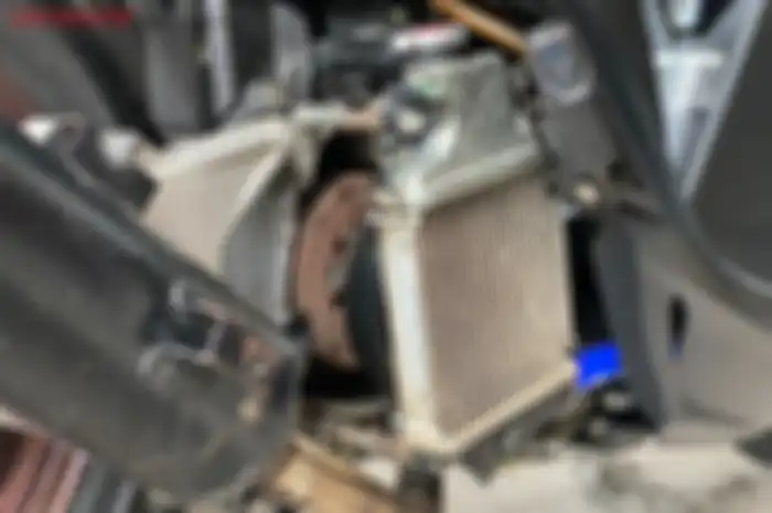 Radiator Honda Vario mampet tidak bisa diservis dan rawan bikin overheat