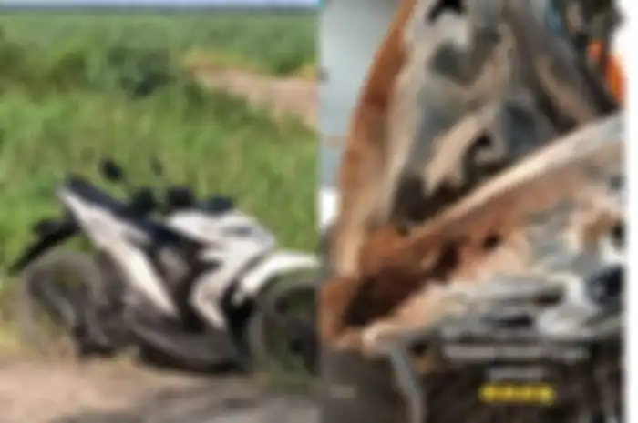 Viral rangka motor matic Honda keropos dan patah seperti kerupuk