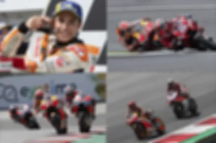 Marc Marquez apek di Red Bull Ring MotoGP Austria 3 kali pole position di 2017-2019, 3 kali juga kalah di tikungan yang sama yaitu tikungan terakhir