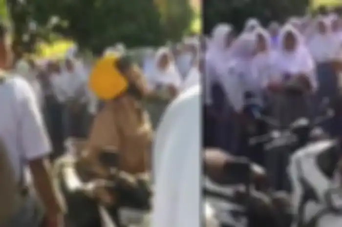 Seorang guru sekaligus Wakil Kepala Sekolah, Maryam Latarissa dibully oleh puluhan muridnya. Peristiwa tersebut terjadi di area parkiran sekolah, Senin (14/8/2023) saat para siswa sedang berunjukrasa. 