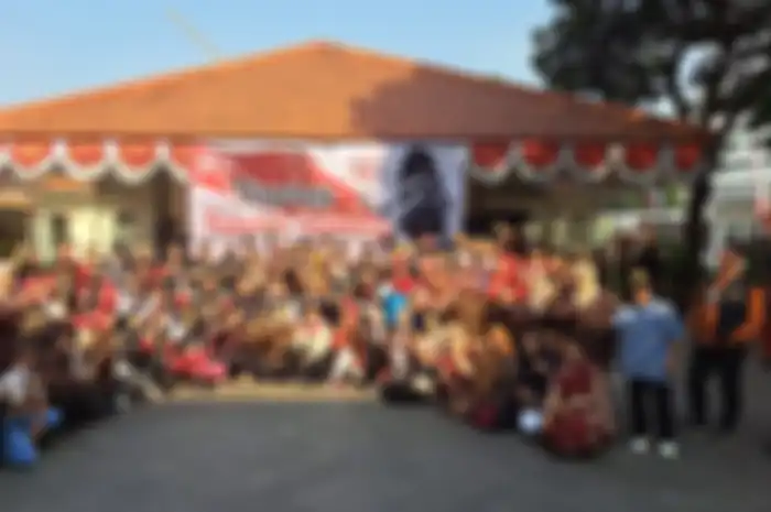 HDCI memberikan santunan di Gedung Joang 45 pada 17 Agustus 2023
