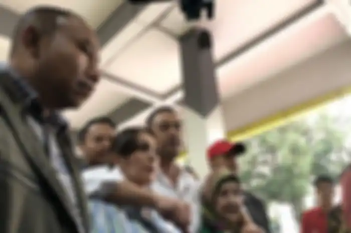 Ferry Irawan di Halim Perdanakusumah, Jakarta Timur, Jumat (18/8/2023).