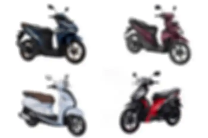 Pilihan motor matic di bawah 150 cc yang tak pakai rangka eSAF.
