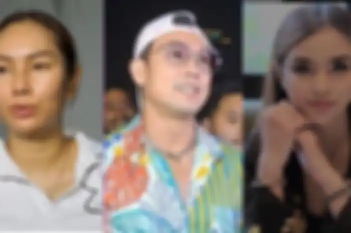 Kalina Ocktaranny (kiri) - Denny Sumargo (tengah) - DJ Verny Hasan (kanan)