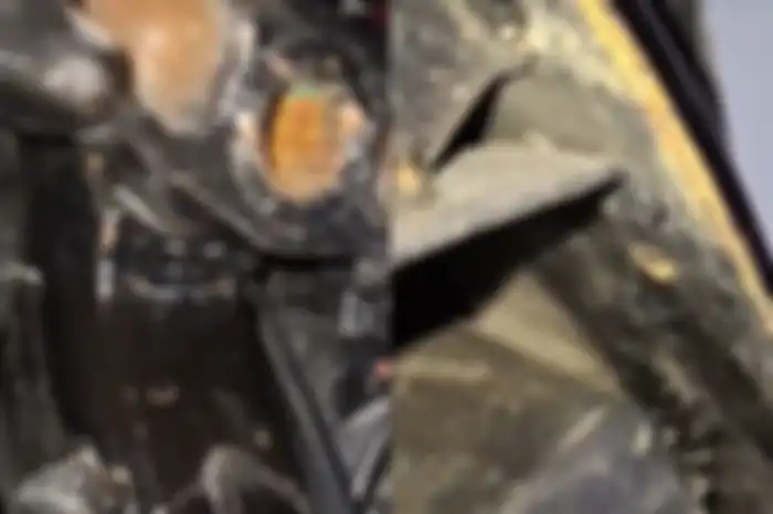 Rangka eSAF Honda Vario yang berkarat