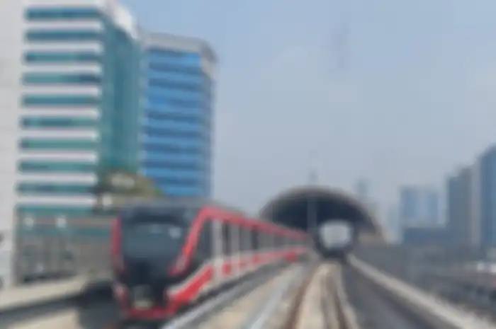 Ilustrasi LRT Jabodebek. Kantong parkir park n ride sudah disiapkan di banyak titik. 