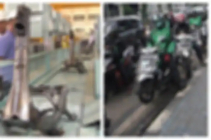Ketua Umum Asosiasi Pengemudi Ojek Online Garda Indonesia, Igun Wicaksono komentari rangka eSAF keropos karena banyak driver ojol naik motor matic Honda.