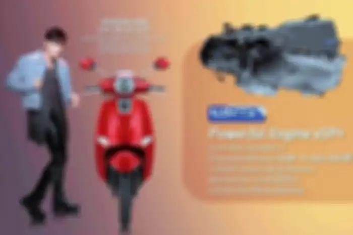 Mesin Honda Giorno Plus pakai eSP+