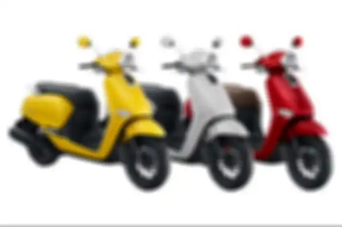 Pilihan warna motor matic baru Honda Giorno+ 2023.