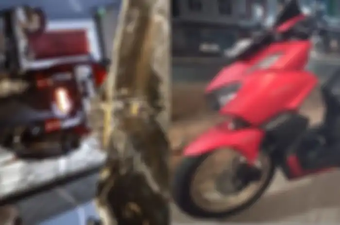 Lagi proses pengecekan, pemilik Honda Vario 160 dari Tangerang yang rangka eSAF motornya karatan dapat motor pengganti.