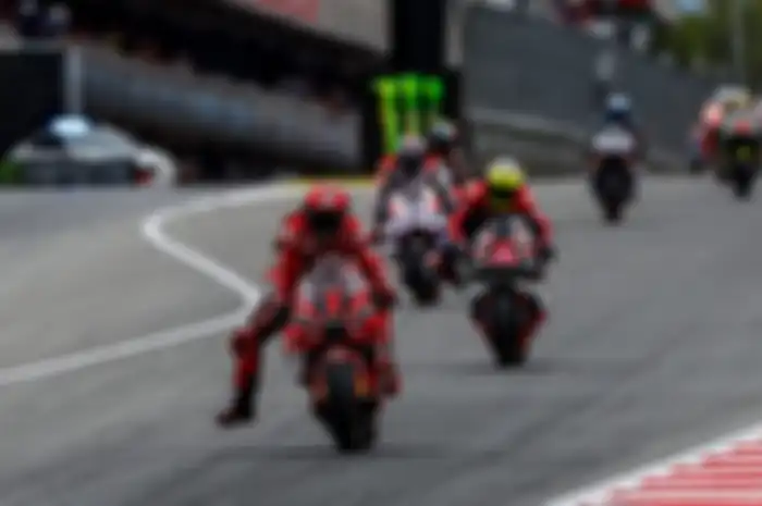 Francesco Bagnaia (1) masih memimpin klasemen MotoGP 2023 setelah balap MotoGP Catalunya 2023, Minggu (3/9/2023).