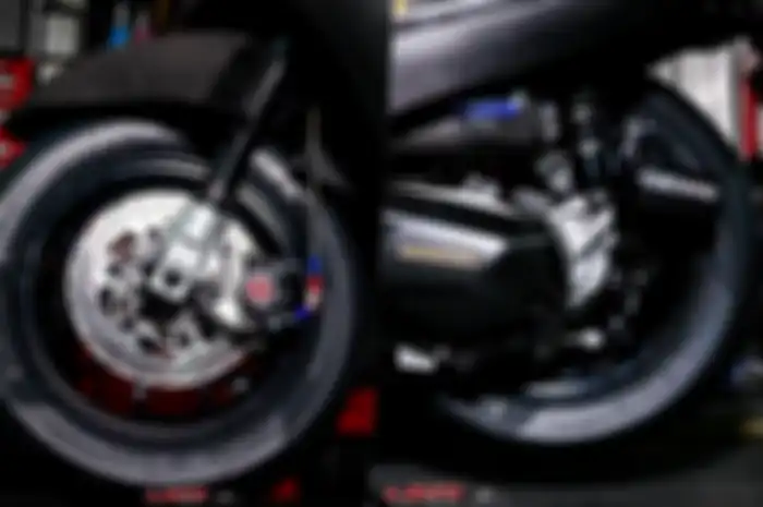 Kaki-kaki Honda Giorno + pakai part hedon