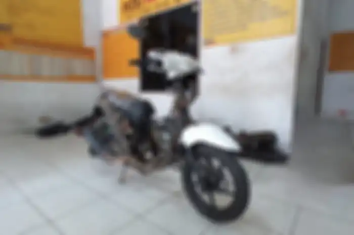 Motor matic Honda BeAT Fi 2012 rangka belum eSAF.