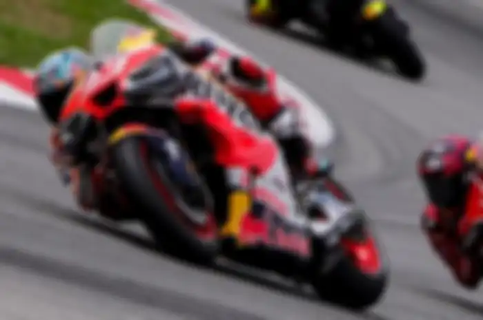Marc Marquez sorot kecelakaan yang dialami Francesco Bagnaia di MotoGP Catalunya 2023.