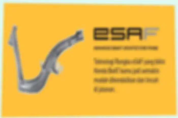 Foto ilustrasi rangka eSAF Honda BeAT. Jenis sasis tersebut menurut AHM enggak perlu perawatan khusus?