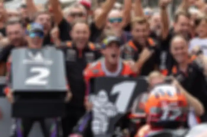Banyak torehan sejarah yang didapatkan Aprilia Racing Team usai dominasi podium MotoGP Catalunya 2023. 