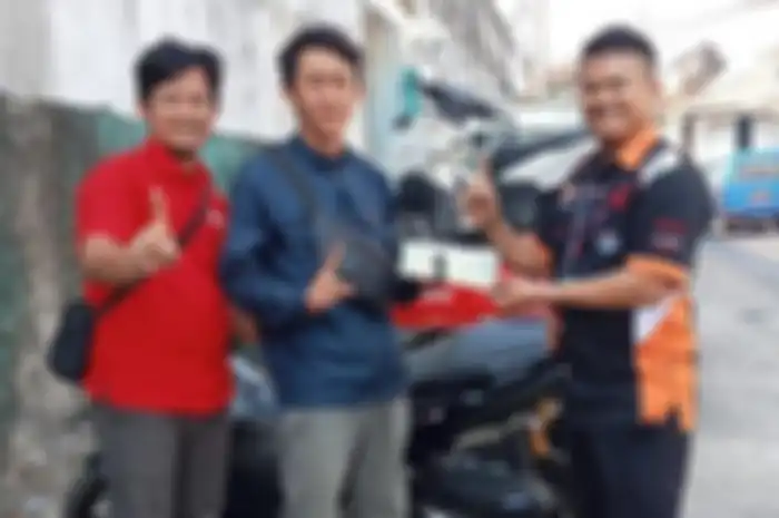Proses serah terima Honda Vario rangka eSAF diganti ADV160