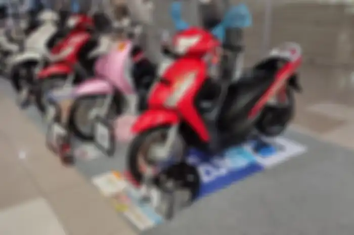 Ada motor matic Suzuki Spin 125 New Old Stock di acara Matic Patriot Bekasi!