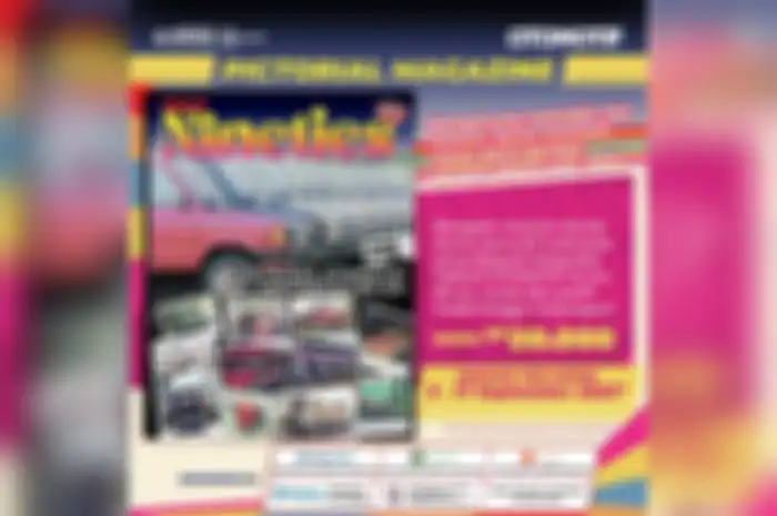 Lihat motor dan mobil tahun 90-an di Tabloid OTOMOTIF Nineties Pictorial Magazine. Sikat bro!