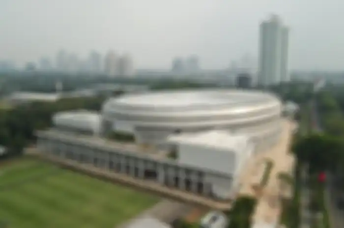 Stadion Indonesia Arena GBK yang diresmikan Presiden Jokowi pada Agustus 2023.