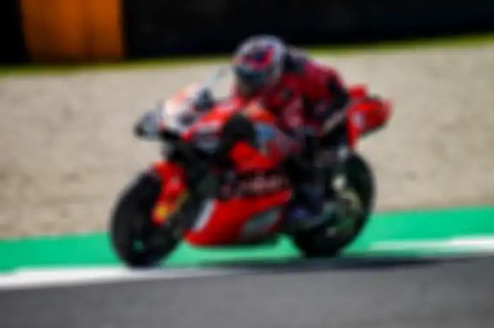 Test rider Ducati, Michelle Pirro bawa Ducati memimpin FP1 MotoGP Misano 2023. 