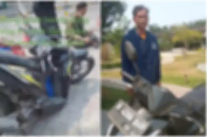 Mohamad Sodri korban Honda BeAT rangka patah di Pantai Indah Kapuk (PIK) pada Jumat (1/9) lalu meminta perhatian dari pihak Honda.