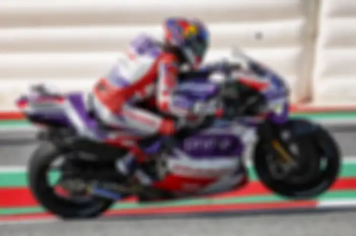 Salah satu pembalap satelit Ducati, Jorge Martin tercepat di FP2 MotoGP Misano 2023, Marc Marquez segini.