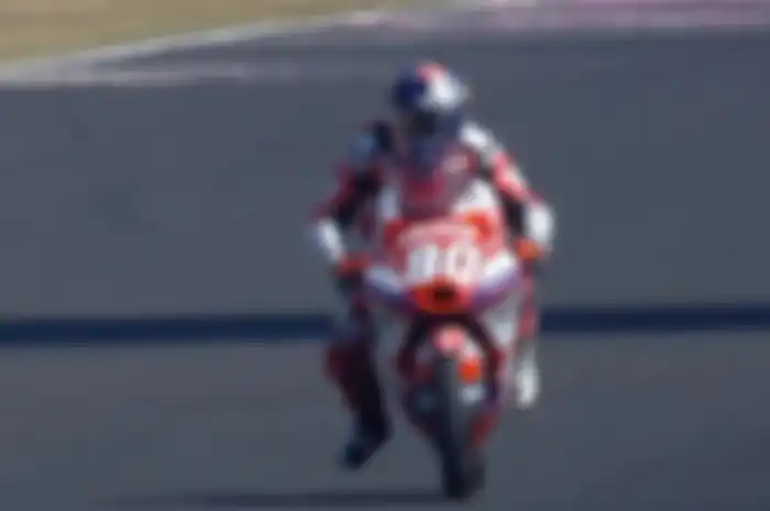 David Alonso juara balap Moto3 Misano 2023.