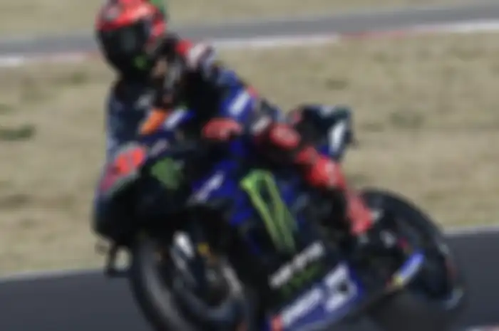 Fabio Quartararo jajal Yamaha YZR-M1 2024 di tes Misano. 