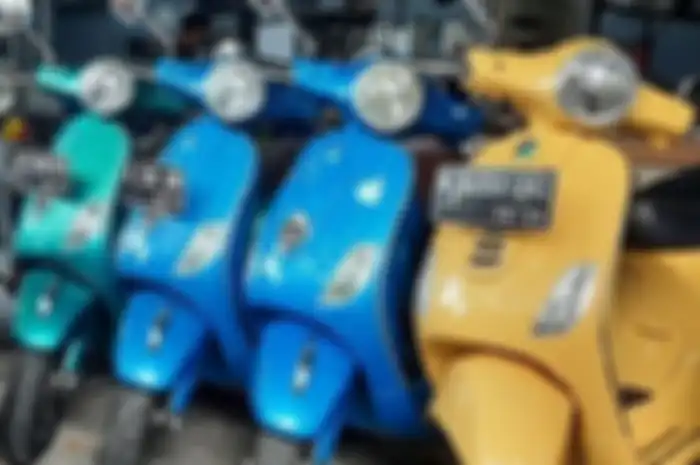 Ilustrasi Vespa LX 125 2V.