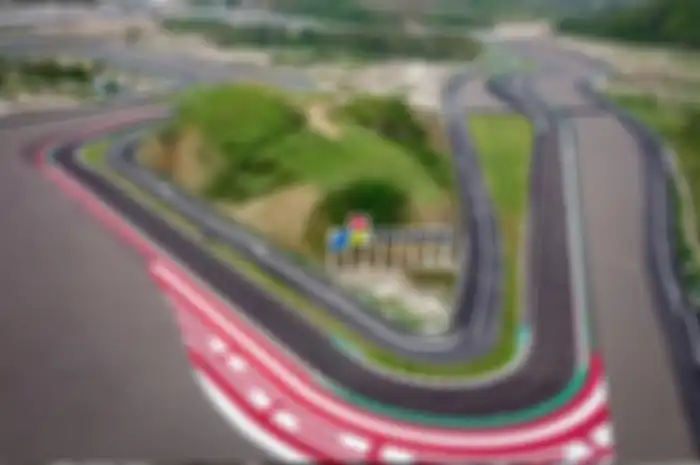 Ilustrasi Sirkuit Mandalika, dibuka lowongan kerja volunteer MotoGP Mandalika 2023.