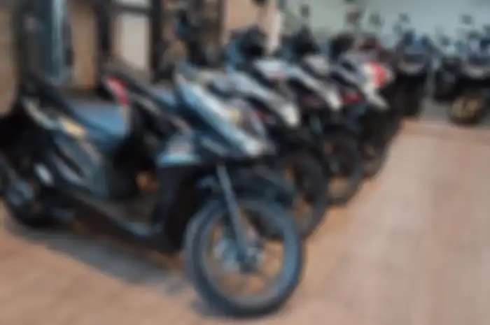 Motor bekas Honda BeAT Street terbaru yang sudah pakai rangka eSAF dijual di Raff Motosport.