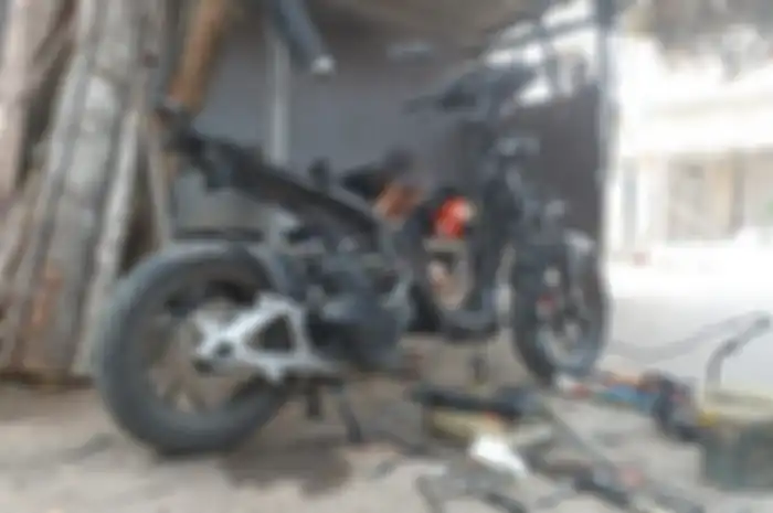 Rangka eSAF Honda Bario 160 punya treatment yang berbeda dengan Honda BeAT dan Genio dalam menangani karat. 