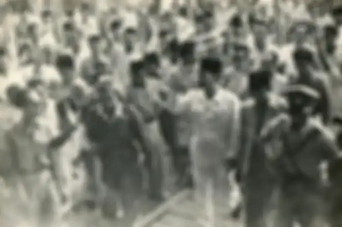 Ilustrasi - Rapat Raksasa di lapangan Ikada 19 September 1945.