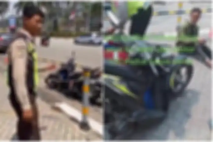 Korban rangka patah Honda BeAT di Pantai Indah Kapuk (PIK) diberikan ganti rangka baru oleh pihak AHASS meski masa garansi sudah lewat.